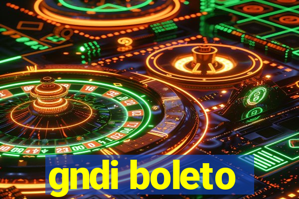 gndi boleto